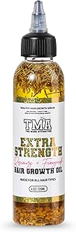 The Mane Attraction Extra Strength Rosemary + Fenugreek Herbal Hair Growth Oil | Infused With Castor Oil for ALL Hair Types