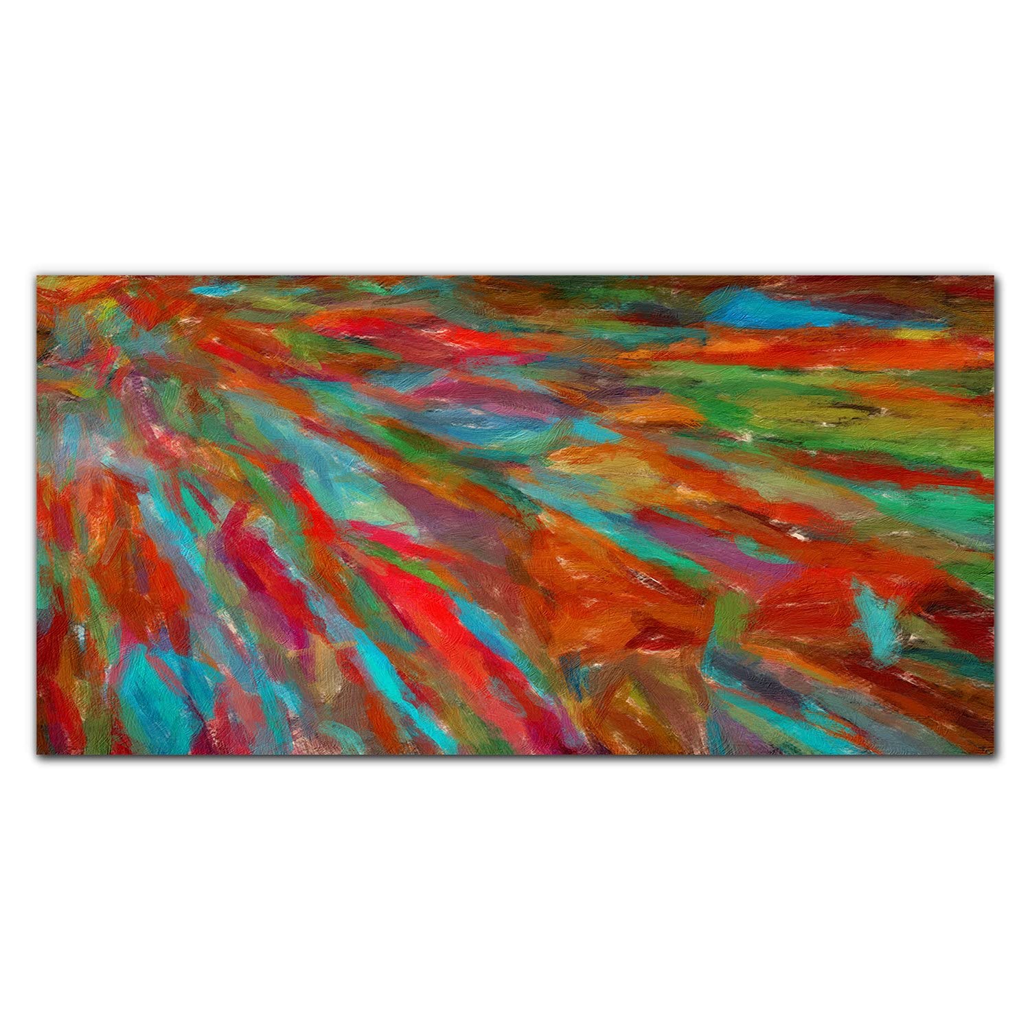 Crédence de cuisine décorative et colorée pour protéger le mur de cuisson 120x60