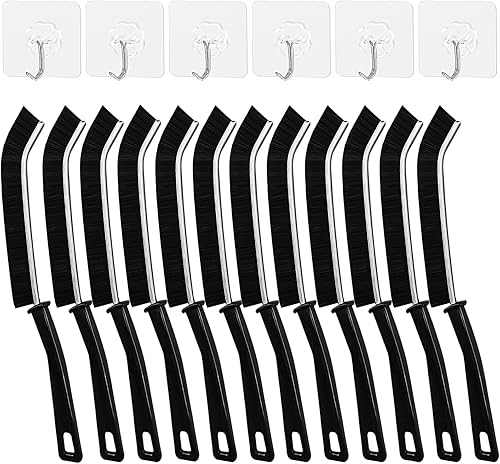 Cepillo de limpieza de hendiduras, cepillo de limpieza de hendiduras de cerdas duras, herramienta de cepillo de limpieza de huecos para hendiduras,