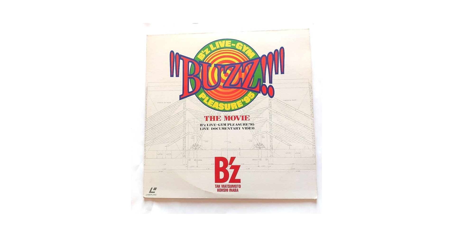 ミュージック B'z LIVE GYM Pleasure 95 BUZZ MOVIE DVD B'z Official Website｜DISCOGRAPHY