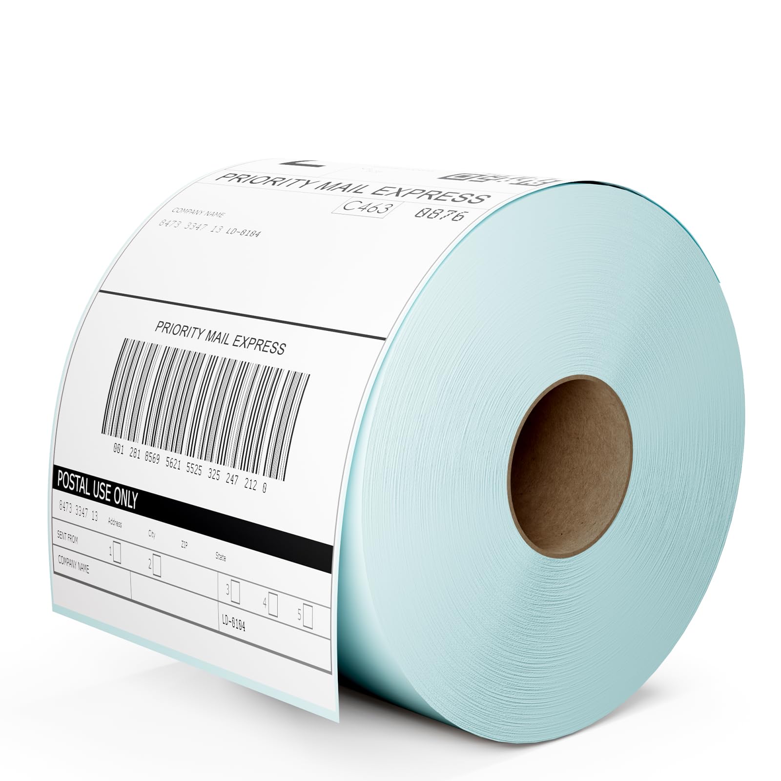 Rongta Three Proof Direct Thermal Shipping Labels, Permanent Adhesive, Clear Printing, Commercial Grade, 150mmx100mm, 500pcs(XBUK3L-5)