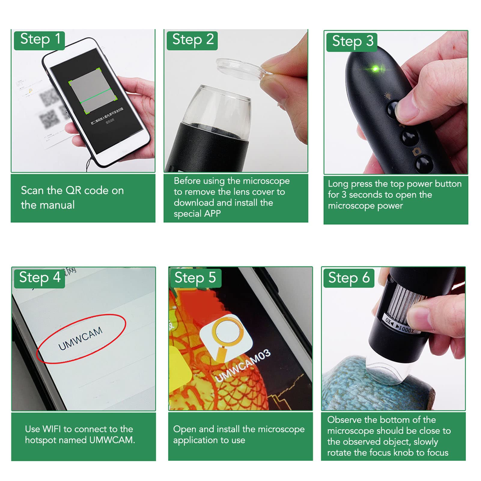 Drfeify Analyseur de santé du cuir chevelu et des cheveux avec caméra 0