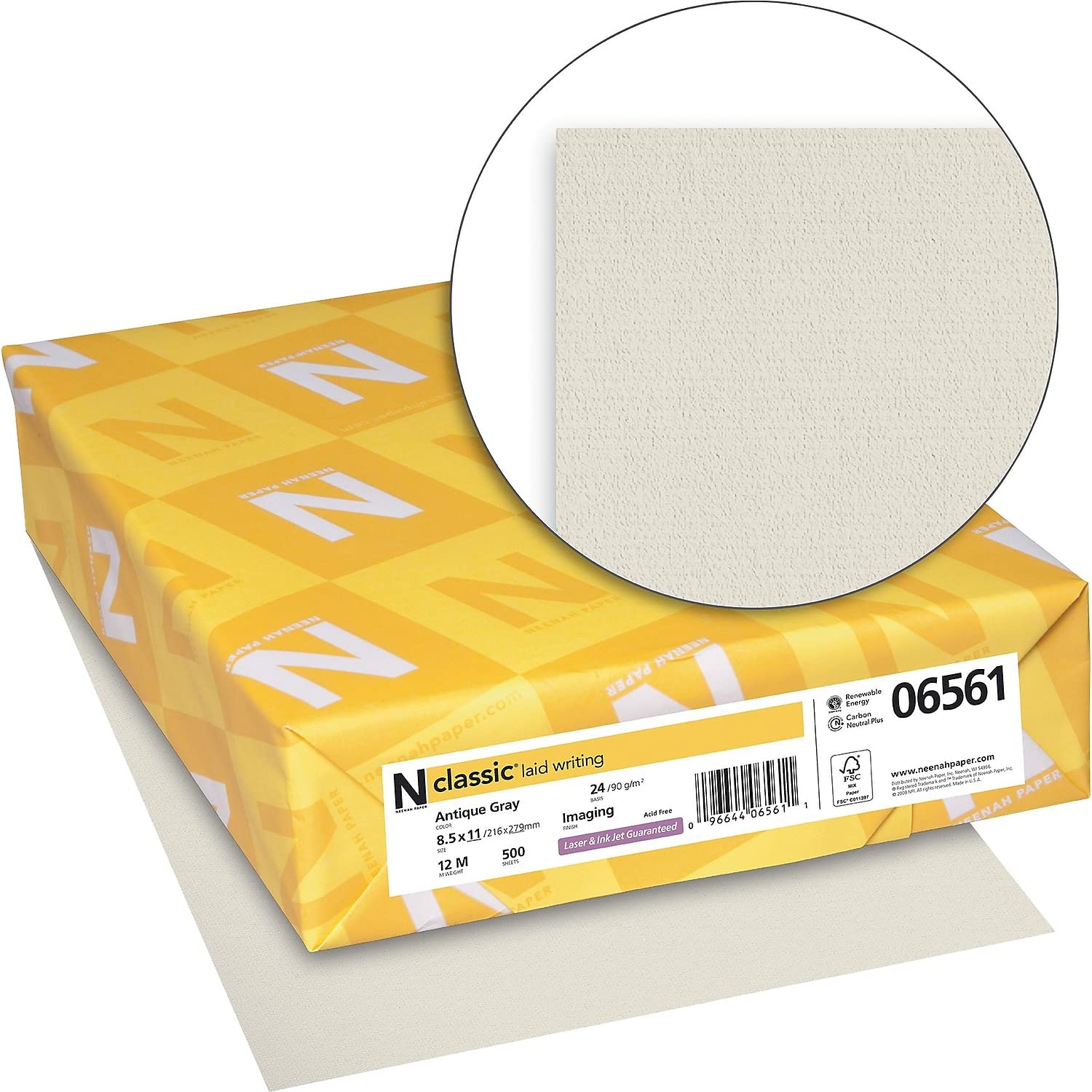 Amazon.com : Neenah Paper Classic 8 1/2-inch x 11-inch 24 lbs