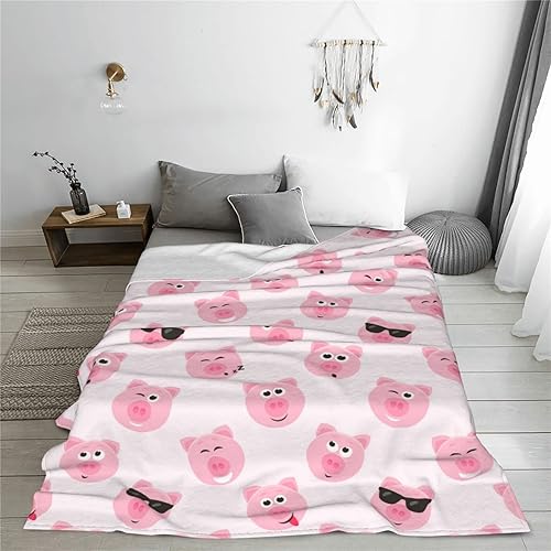 Miniatura 10 de Manta de flamenco rosa tropical, suave, ligera y acogedora manta de franela de felpa para sofá o dormitorio, 60 x 50 pulgadas