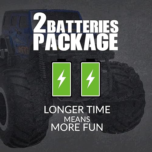 Miniatura 5 de STEMTRON Coche de control remoto anfibio para niños, 2.4 GHz 116, todo terreno, todoterreno, a control remoto, camión monstruo, juguetes de piscina