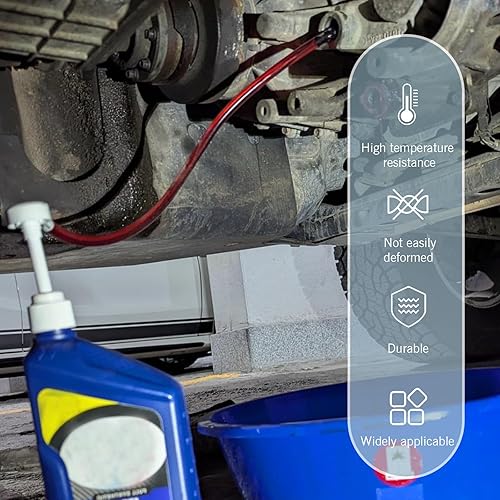 Miniatura 5 de Kit de bomba de fluido de transmisión, bomba de succión de aceite de tipo empuje de 8 cc y transferencia de fluidos con adaptador de tercera mano,