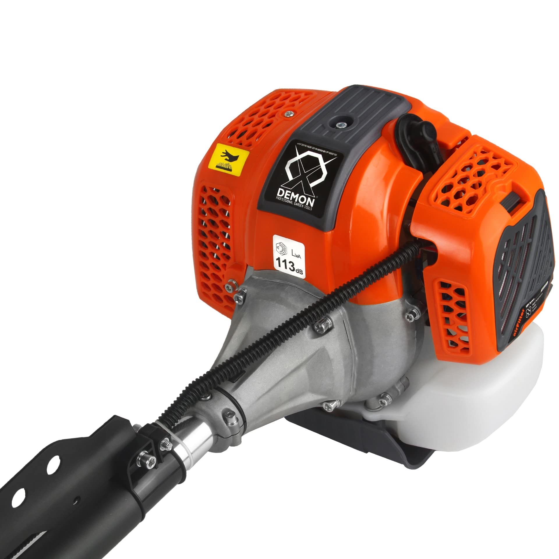 Kosiarka do trawy 62 cm3 DEMON® RQ 580 TURBO z silnikiem wybuchowym: 2-suwowa mieszanka paliwa: 25:1 kosiarka do trawy ogrodowej