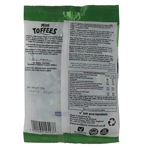 Miniatura 2 de Walker's Nonsuch Bolsa de caramelos de menta 5.29 oz (nuevo)