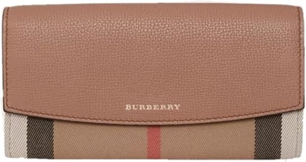 Amazon | (バーバリー) BURBERRY レディース長財布 チェック柄×レッド