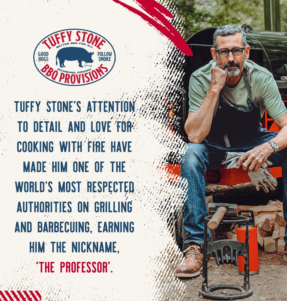 Tuffy Stone Classic BBQ Rub | 6x World Barbecue Grand Champion | Savory Rib Rub | Brisket Rub | Smoky BBQ Seasoning | 10 oz Shaker - Image 8