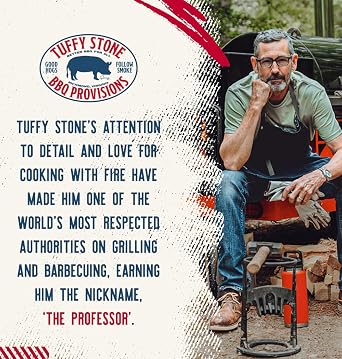 Tuffy Stone Original BBQ Sauce | Award-Winning, Tangy & Sweet I Champion of 6x World Barbecue Grand I Versatile BBQ Sauce | 16 oz bottle