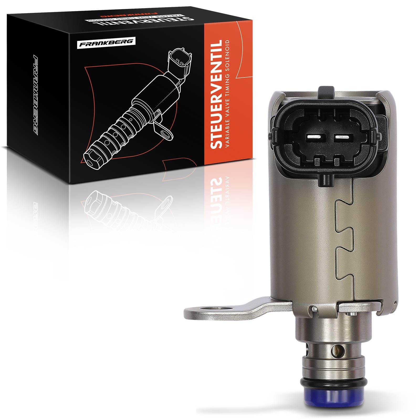 Frankberg Compatibile con o 2009-2018 Idea 2008-2012 500 berlina 500 C Cabrio 500L Timing-Control Valve Solenoid 1.3L Front One Piece Replace# 55273167