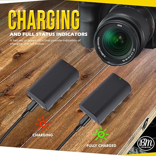 Miniatura 4 de Batería BM NP-F550 con puerto de carga USB-C integrado para Sony NP F330, F550, F530, F570, F750, F770, F930, F950, F960, F970, CCD-SC55, TR516,