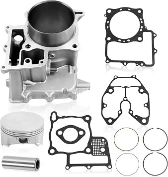 12100-HN8-A60 Cylinder Piston Top End Kit Fits for 2014-2021 Pioneer 700 SXS700M2, Fits for 2019-2022 Rincon 680 TRX680FA5, Replace OE 12100-HN8-A60 13010-HN8-A61