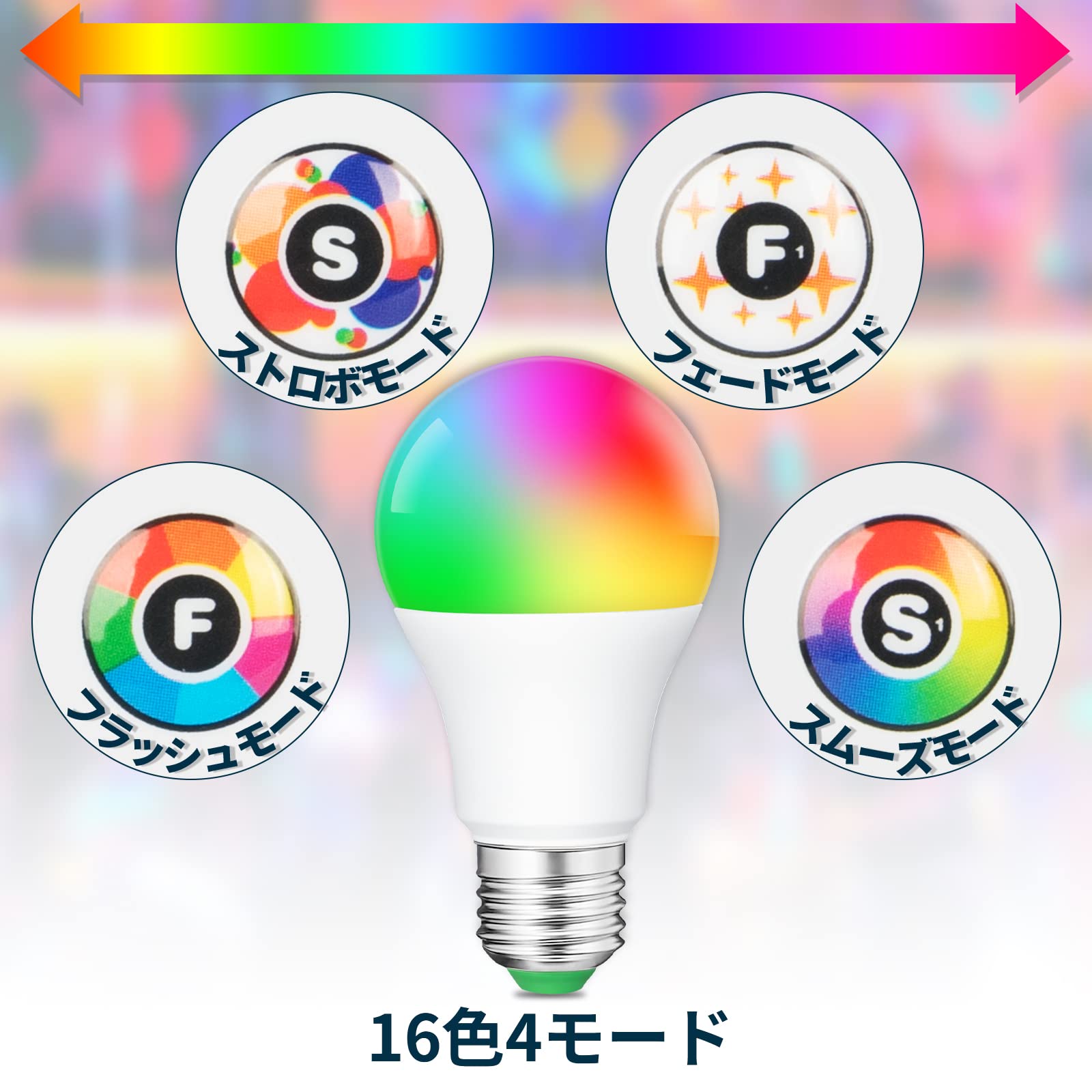 Amazon | Haian Support LED電球 E26口金 40W形相当 6W 500LM 昼白色