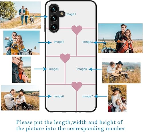 Miniatura 8 de Funda de teléfono personalizada para Samsung Galaxy A13 5G, funda protectora de TPU suave y resistente a los arañazos y a los golpes