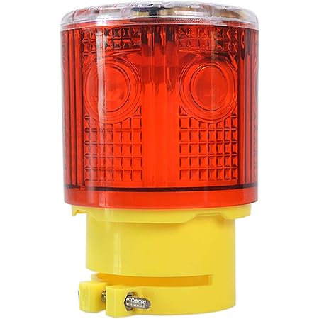 Solar Strobe Warning Light: Waterproof LED Flashing Lamp For Outdoor Construction, Traffic, Dock And Marine Applications - View #5