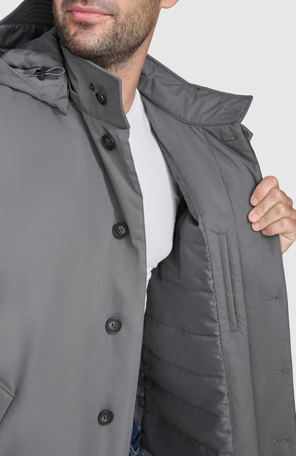 Cole Haan Men's Rain Durable Casual Jacket - Image 6