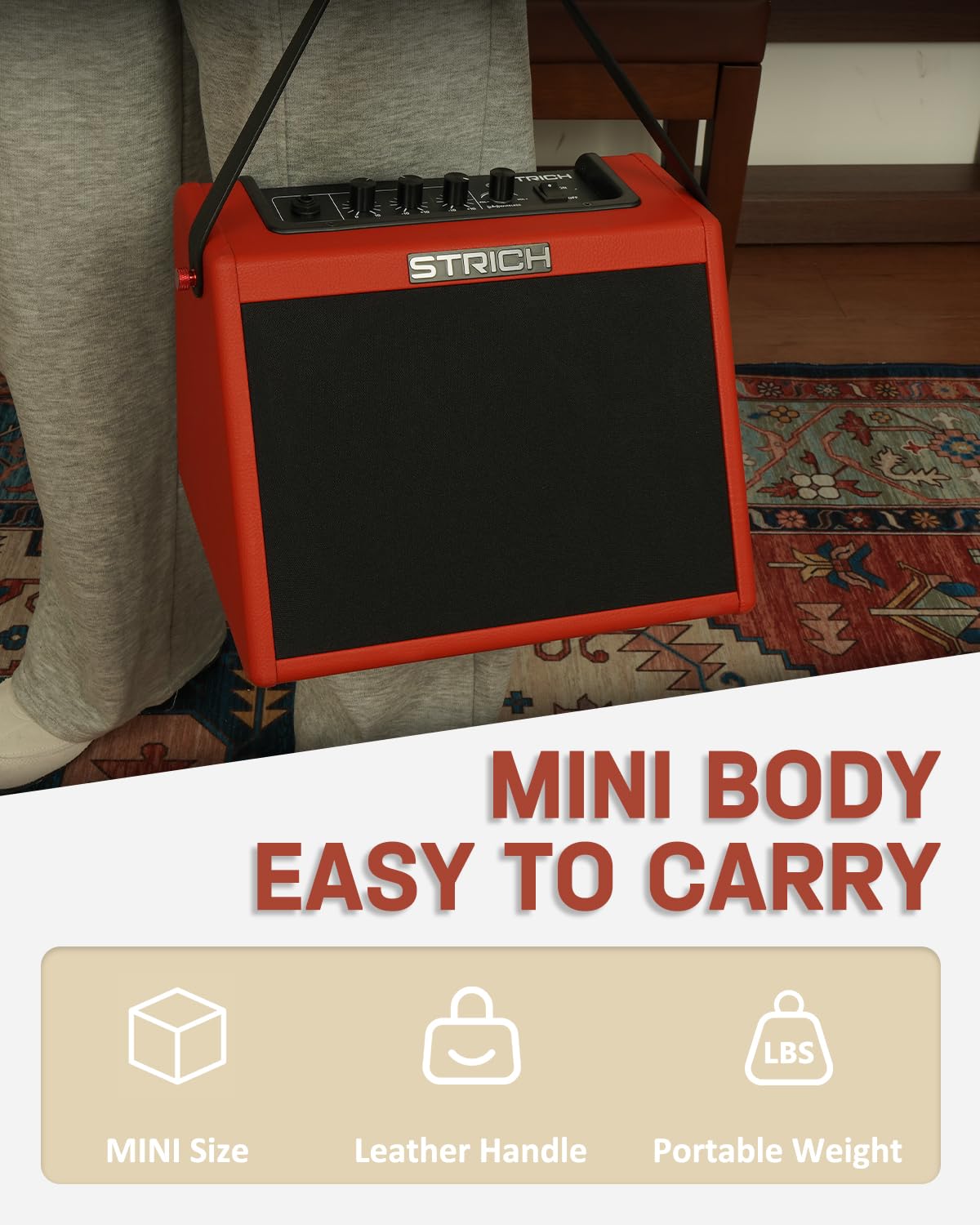 Amplificador de tambor rojo