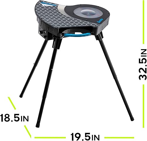 Miniatura 2 de Franklin Pet Supply Co. - Lanzador automático de discos para perros - Ready Set Fetch - Juguete lanzador portátil para perros - Funciona con pilas