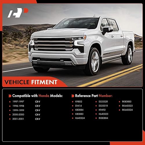 Miniatura 2 de A-Premium Juego de 14, brazo de control inferior superior delantero, rótula inferior, extremo de barra de acoplamiento interior exterior, compatible