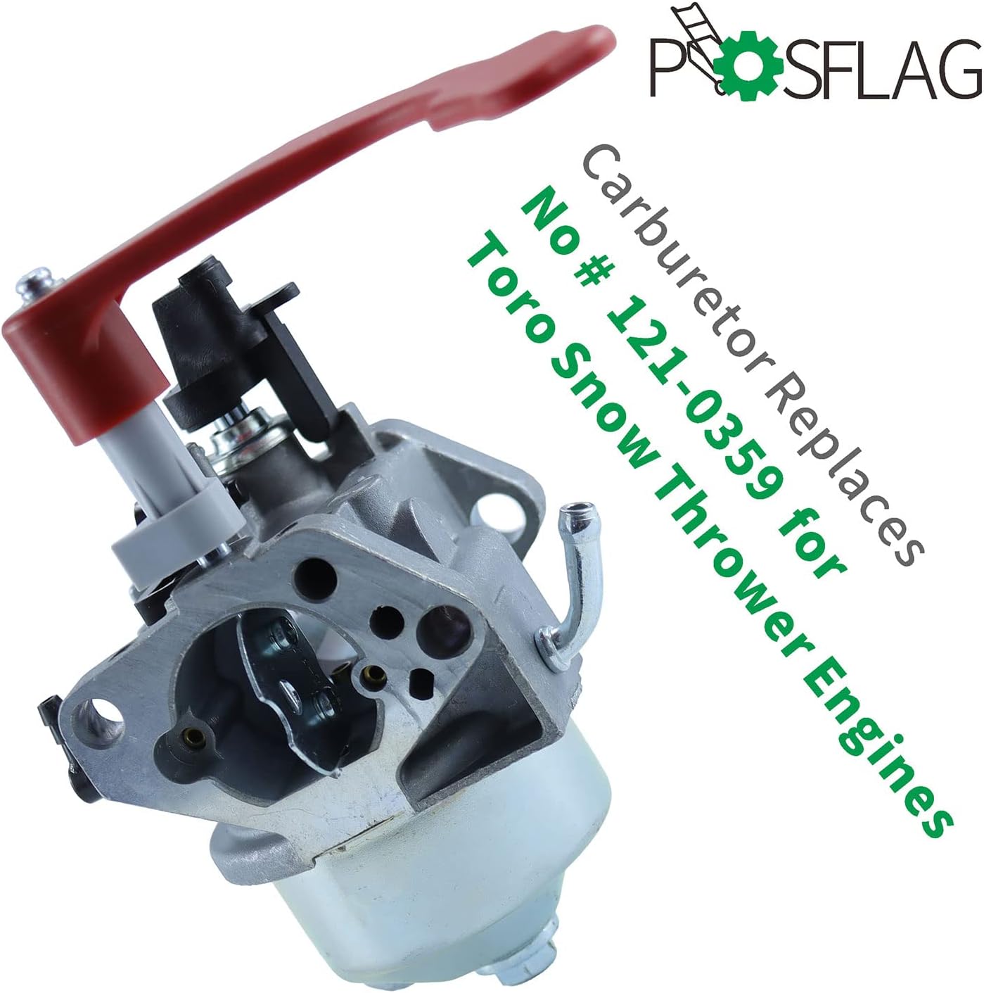 review POSFLAG Carburetor Repalces 121-0359 Fits Toro 38663 Power Max 1028 OXE Snow Blower Thrower Engines