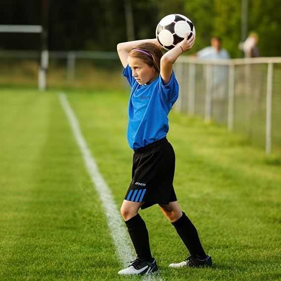 Football Kit for Kids Boys Girls Age 5-13,Football Shirts Training Sets with Shirts Shorts Regular Fit Sports Jersey