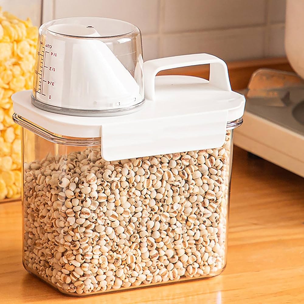 Amazon｜米貯蔵容器 | シリアルコンテナオートミール