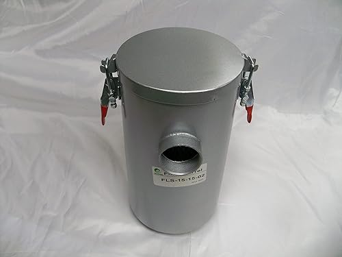 Miniatura 2 de Filtro de bote de 1-14" con elemento filtrante para sopladores regenerativos, Goorui-USA FLS-15-12-2