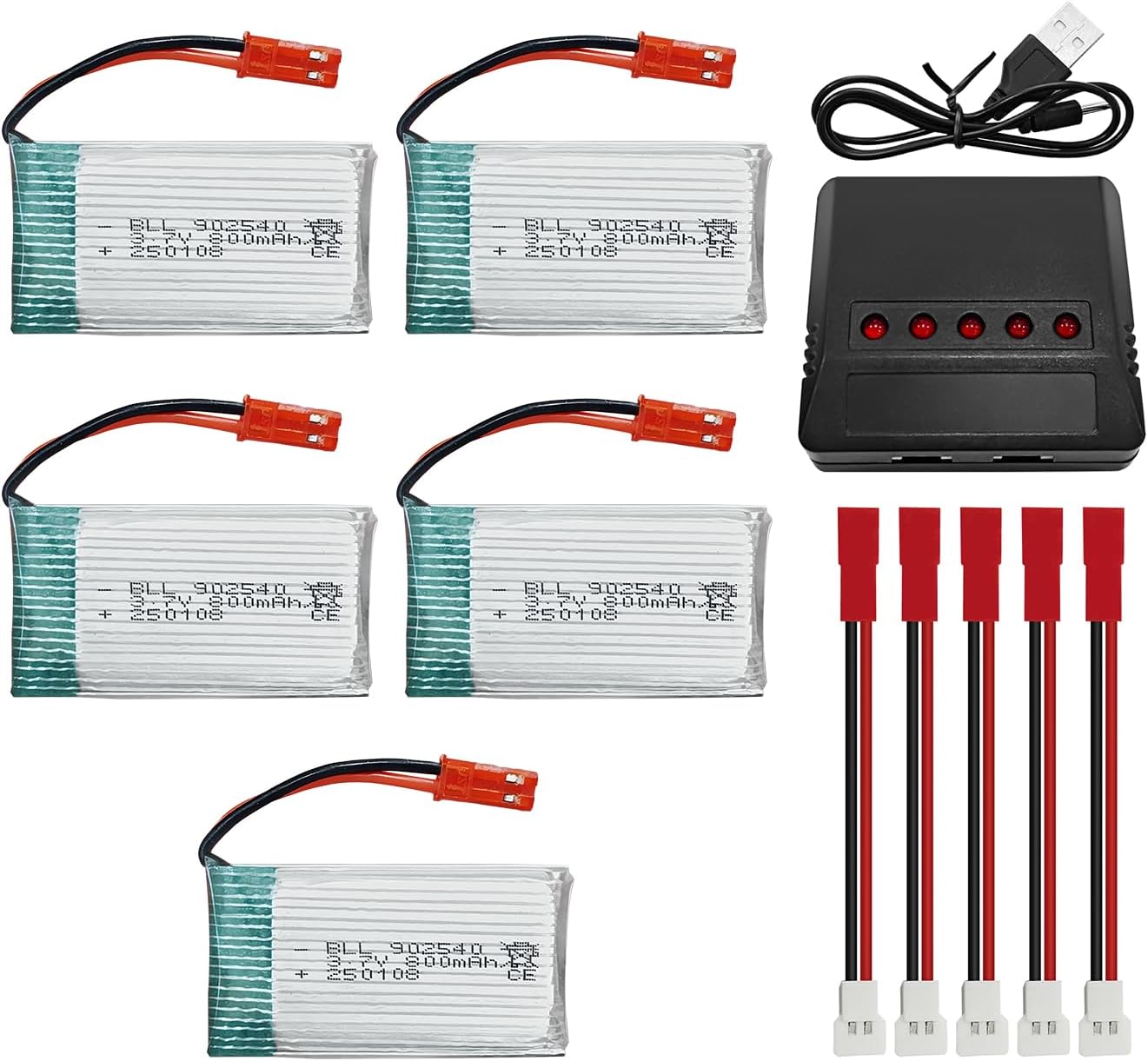 650 MAh 3,7 V 802540 Batterie Lipo Pour SYMA X5C X5C-1 X5 H5C X5SW
