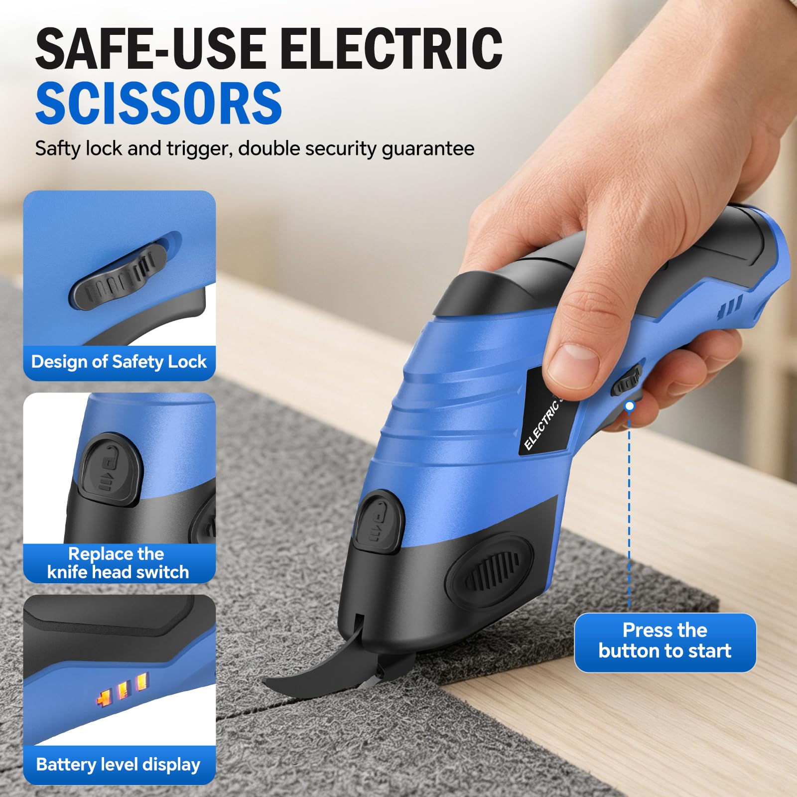 Electric Scissors - Cut Through Anything! -5