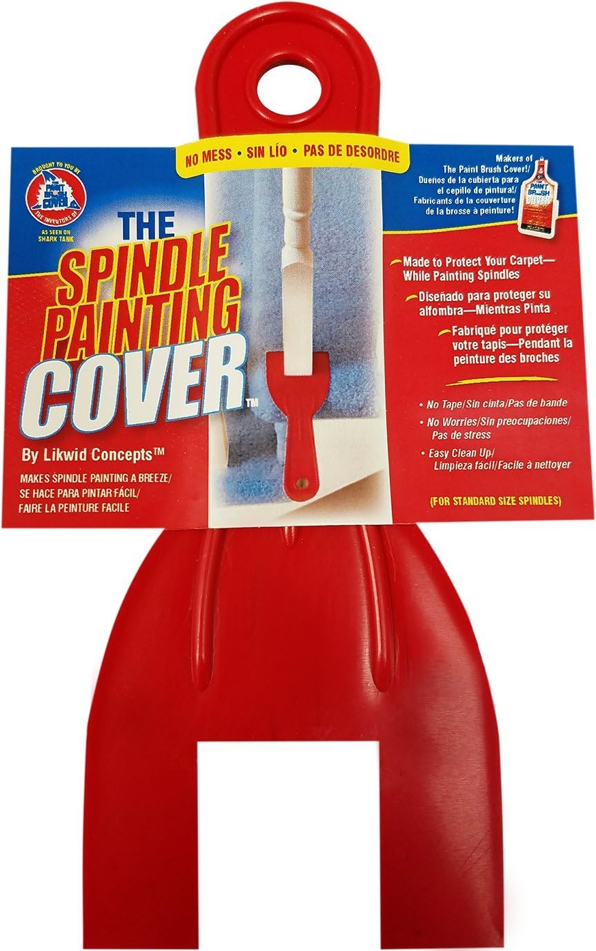The Paint Brush Cover SPC001 Likwid The Spindle Painting Cover, Clear