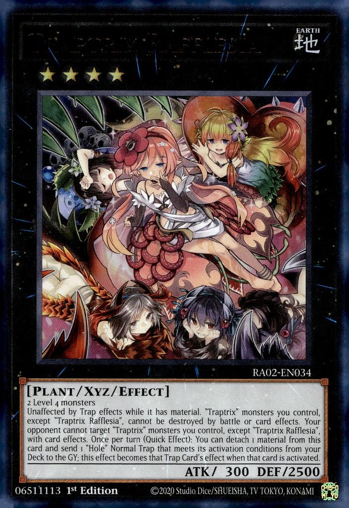 Amazon.com: Traptrix Rafflesia (UR) - RA02-EN034 - Ultra Rare