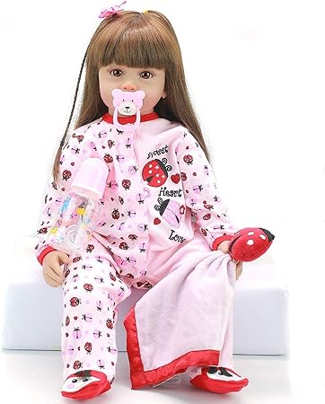 Amazon Cerui 赤ちゃん人形 リボーンドールデビュー 長い髪 ビニールリアル 赤ちゃん リボーンベビー ドールソフトシリコ 気ラブリーリアル 人形セット 赤ちゃんお世話セット リボーンドール人形 60センチ レッド ぬいぐるみ おもちゃ Amazon Cerui 赤ちゃん人形 リボーンドールデビュー 長い髪 ビニールリアル 赤ちゃん リボーンベビー ドールソフトシリコ 気ラブリーリアル 人形セット 赤ちゃんお世話セット リボーンドール人形 60センチ レッド ぬいぐるみ おもちゃ