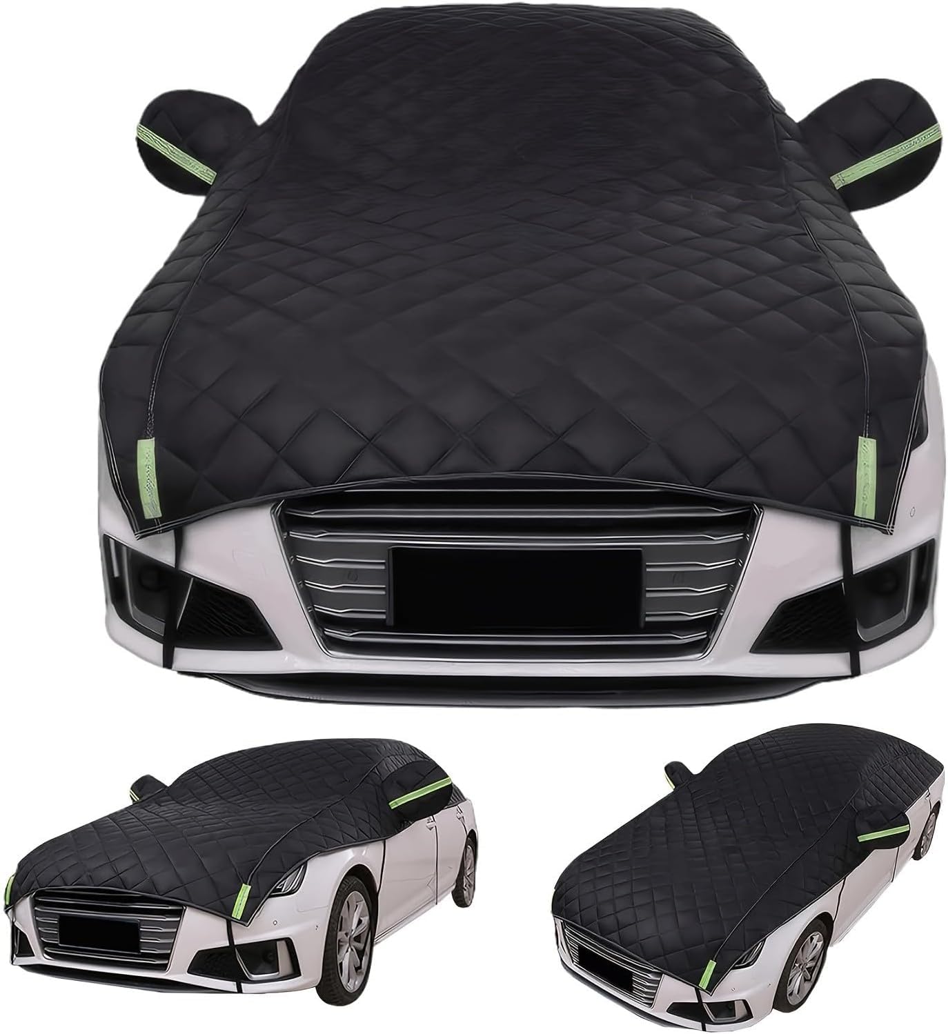 Hagelschutz Auto Abdeckplane für Renault Twingo 1 Twingo 2 Twingo 3, Verdickter und Verbesserter Hagelschutzplane Auto, Regen- und Hagelschutz, UV-Schutz, Wind- und Schneeschutz