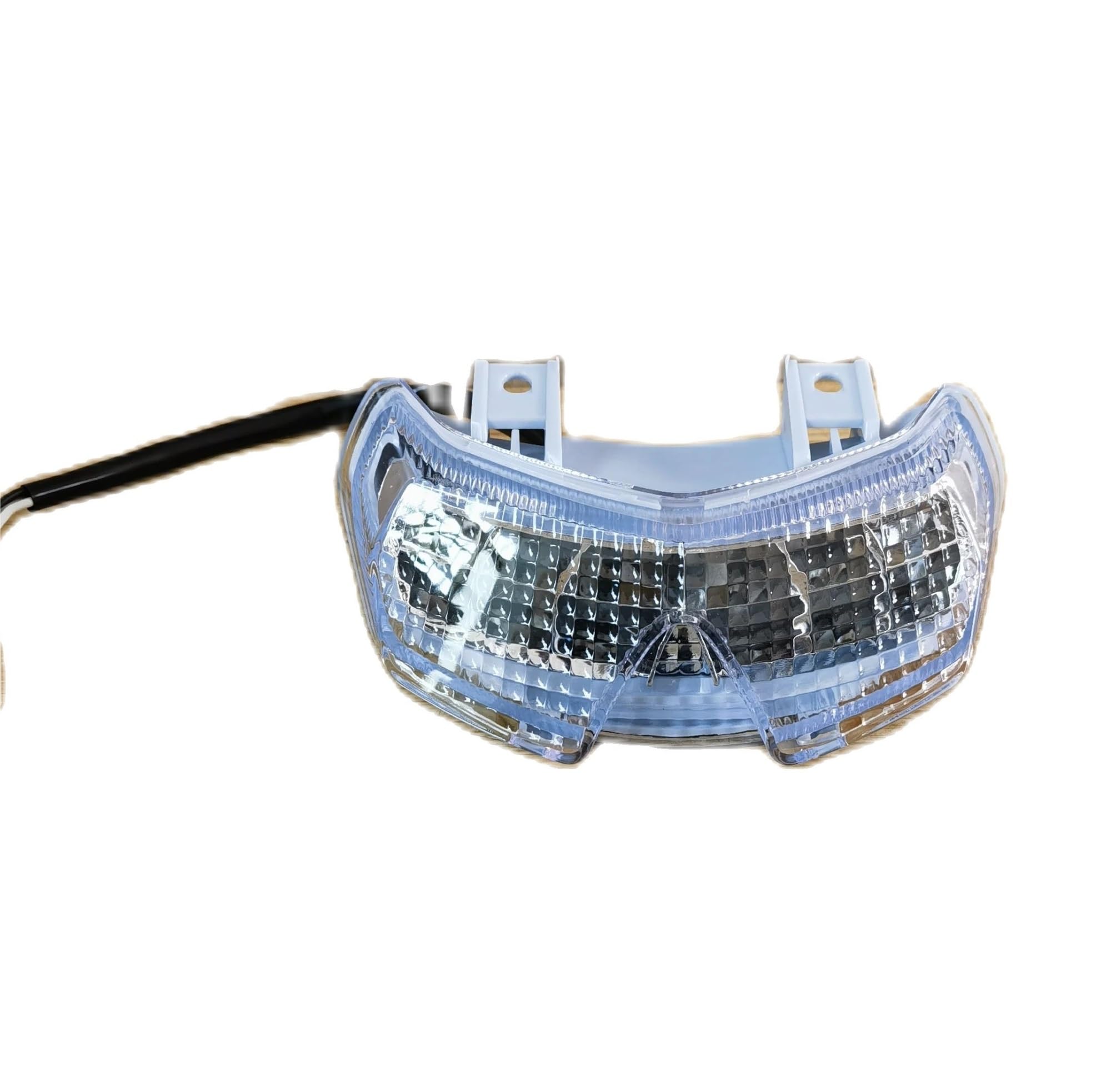 Feu stop moto TVS Apache RTR solution pour optique cassé 4V