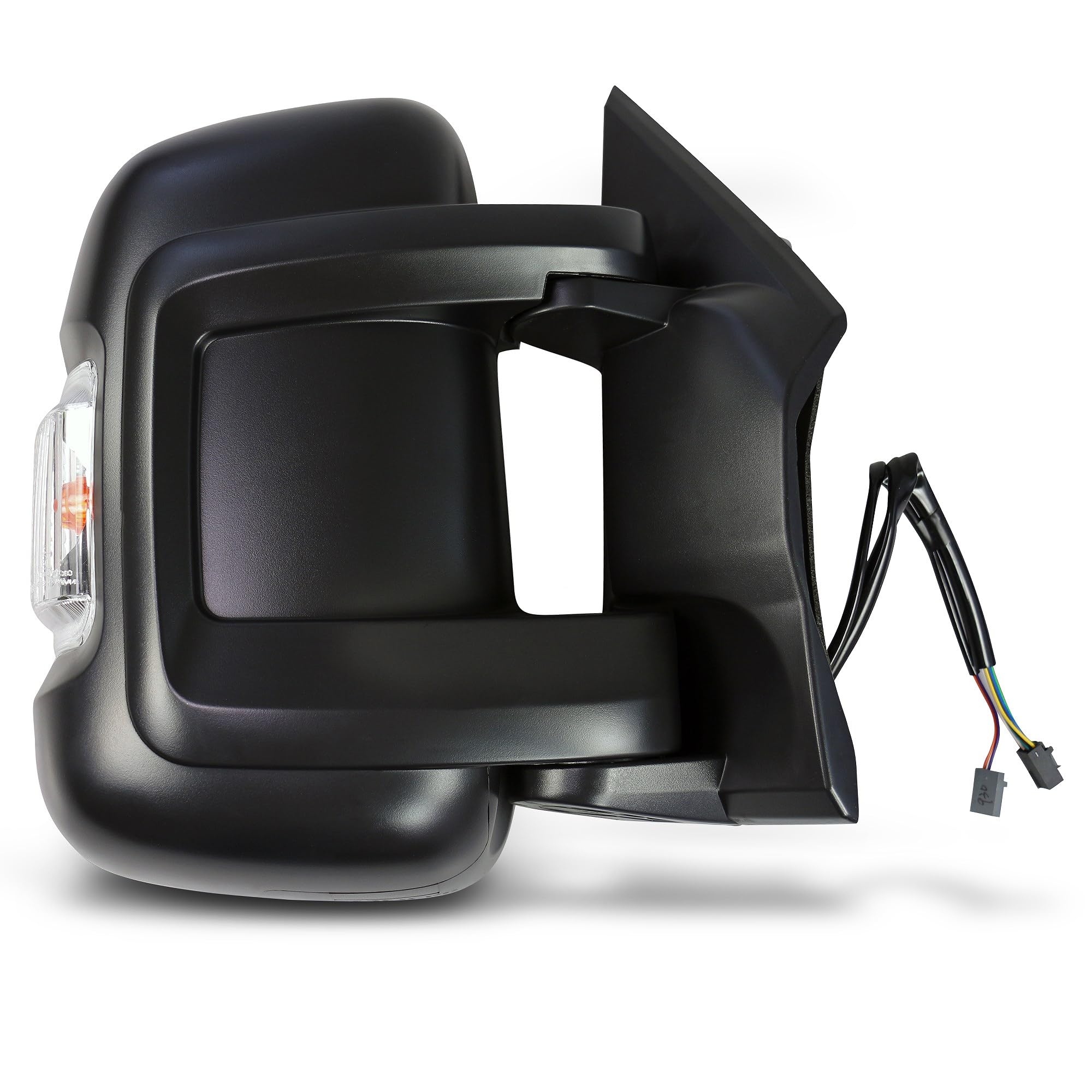 TYC 309-0197 Rétroviseur extérieur pour ajustage électrique des rétroviseurs convexe chauffant Rabattable électriquement Bras court de rétroviseur droit Compatible avec FIAT Ducato III Van 250, 290