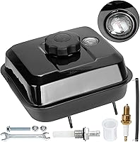 Vista 1 de GREHUA Tanque de gasolina de 212 cc con kit de medidor de nivel de combustible compatible con Predator 212 196cc 224cc 6.5hp GX160 GX200 Clone