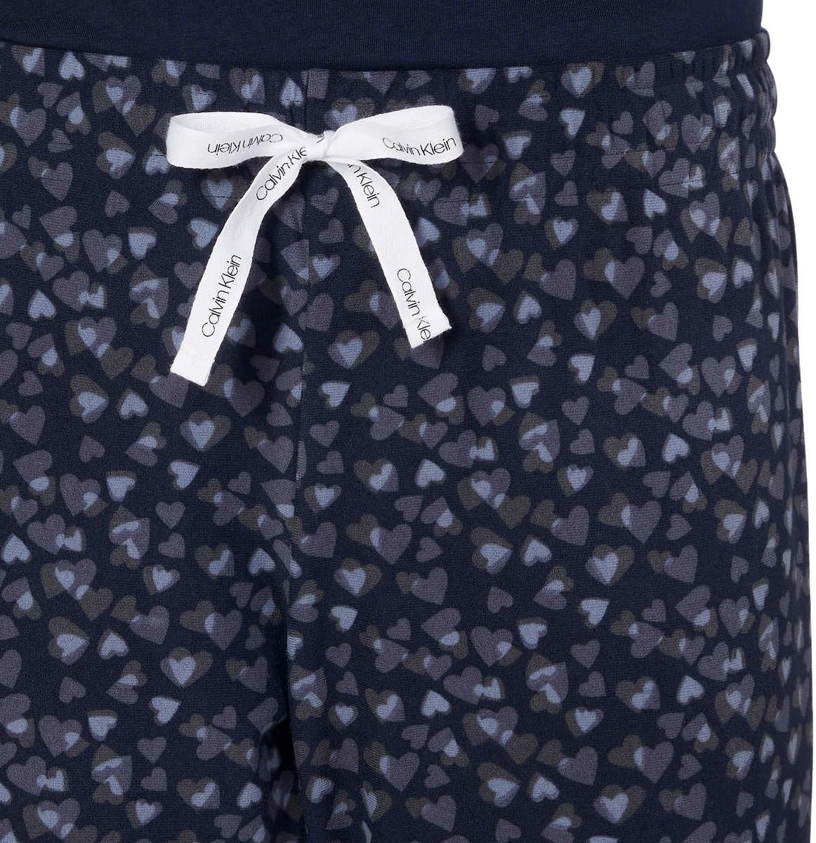 Calvin Klein Womens 2 Piece Fleece Pajama Set - Image 4