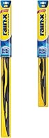 Rain-X WeatherBeater 26" & 16" All-Season Windshield Wiper Blades - Durable Natural Rubber, Rust-Proof Steel, Easy Install OEM Quality Pack of 2