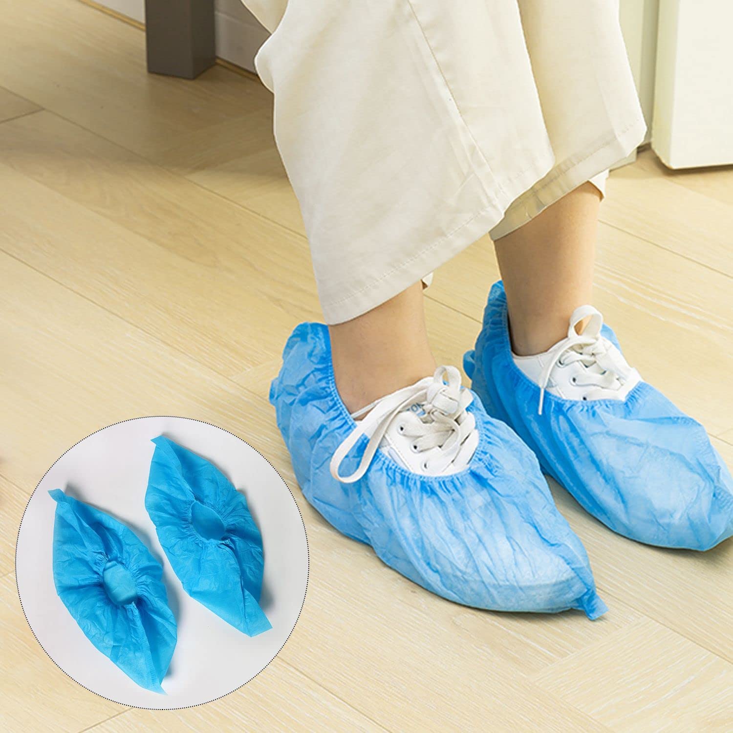 Copriscarpe Riutilizzabili - 5 Paia Antiscivolo | Impermeabili - Foto 4