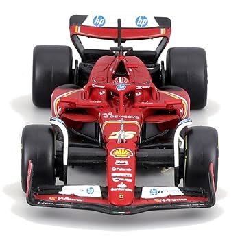 ブラーゴ 製 1/43 Ferrari SF-24 ルクレール& ジオラマセット Amazon.com: Bburago 1:43 Ferrari SF-24 (2024) Die-Cast Model