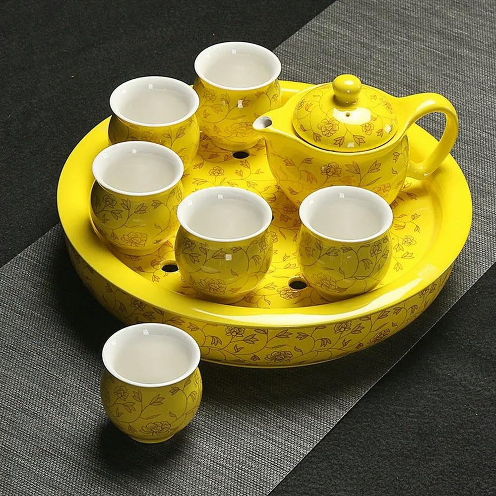 kung fu zestaw do herbaty duża izolacja cieplna i przeciw oparzeniom podwójna warstwa dzbanek do herbaty Kung Fu filiżanka do herbaty ceramiczny talerz do herbaty Mates para Yerba
