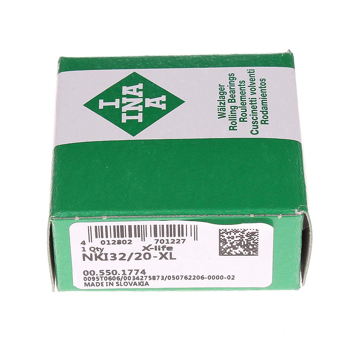 NKIA5912-XL INA Conjunto jaula y agujas cojinete 60x85x34mm