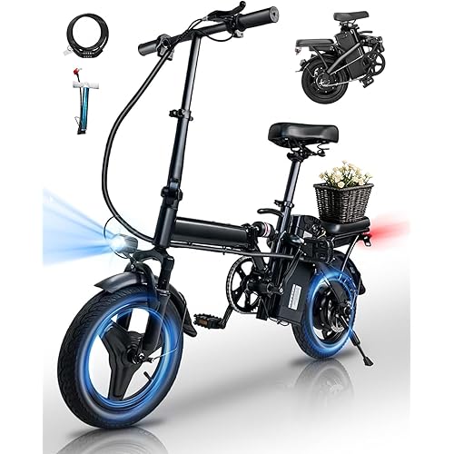 APYEAR Electric Bike for Adults,Ebike,14"/26" Folding Ebike,Electric Bicycle with 500/750W Motor,576Wh Remove Battery,20/40+ Miles,20/25Mph,Multi-Shock Absorption,Lightweight,Commuting Mini E Bikes