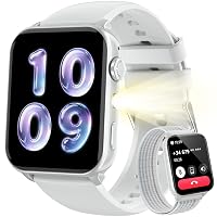 Blackview Smartwatch Uomo Donna, Effettua e Rispondi alle Chiamate,1,91'' Orologio