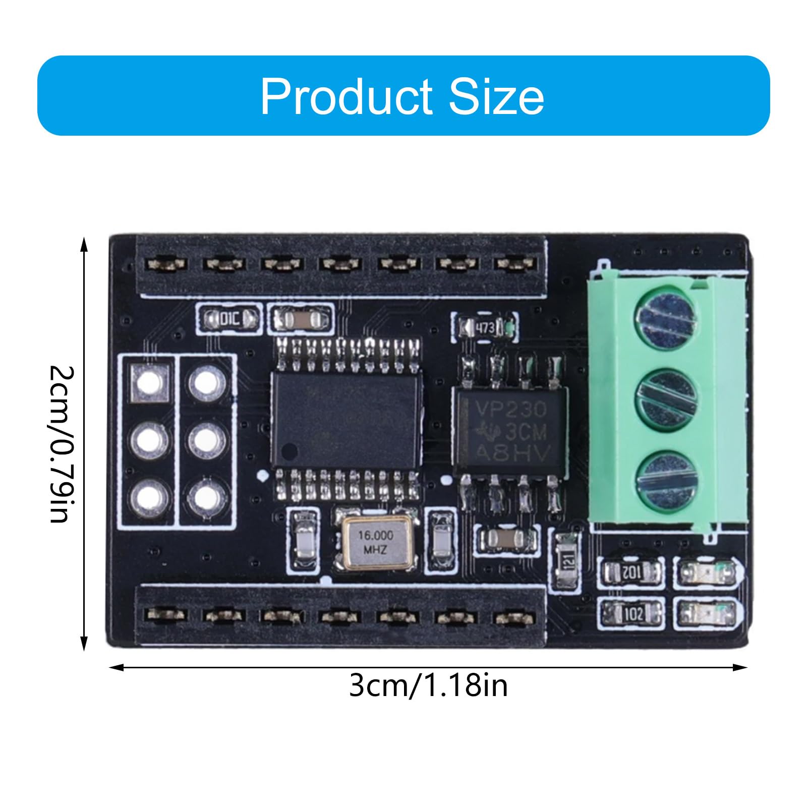 CAN Bus Interfacce Scheda di Sviluppo con MCP2515 Chip