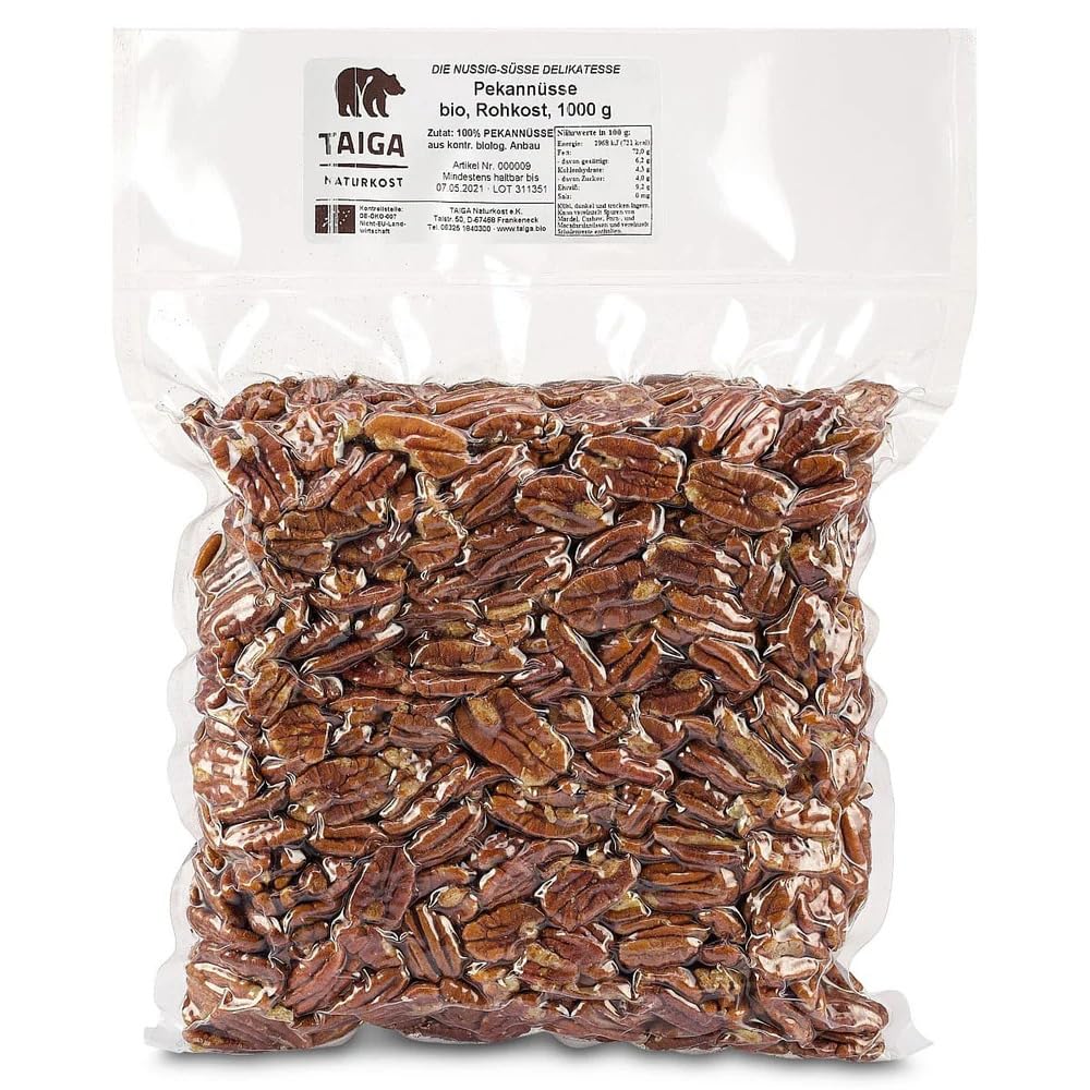 TAIGA Naturkost - BIO Pekannüsse - 1kg