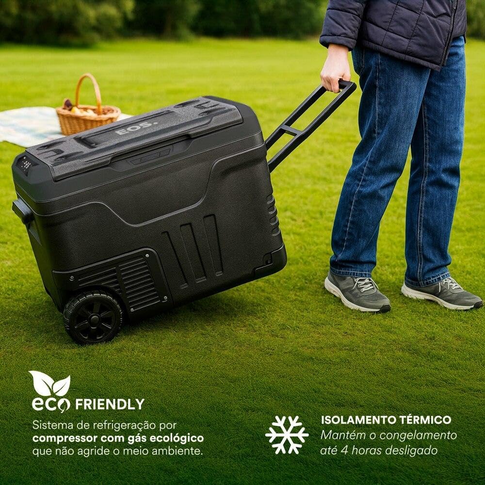 Geladeira Duplex Portátil Eos 50L: Review após 5 dias de uso