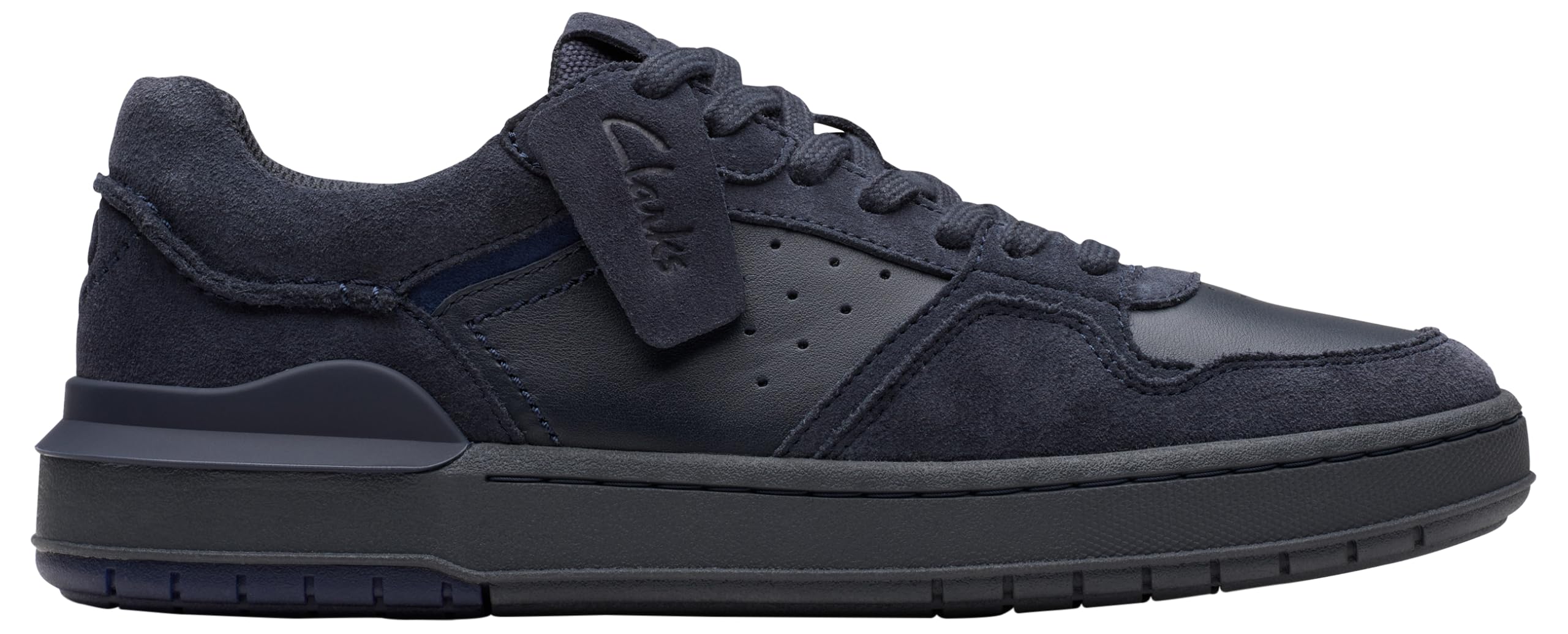 Clarks Courtlite2 Lo Sneaker Navy Suede